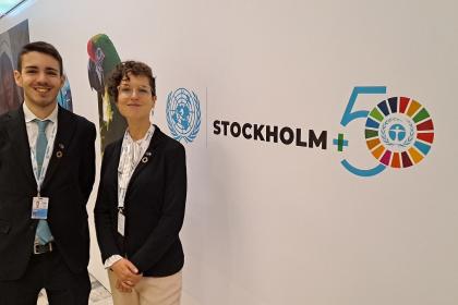 Young people advance action towards a healthy planet for all